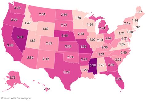 worst states for human trafficking|Human Trafficking Statistics By State 2024 .